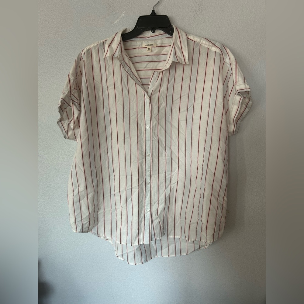 Goodthreads Striped Shirt XXL